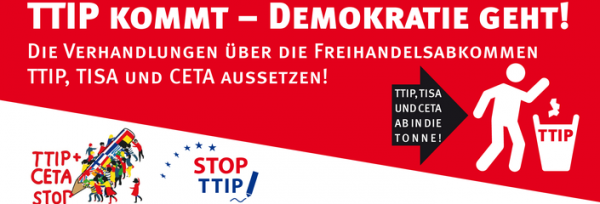 STOP TTIP - Quelle: Piratenpartei Deutschland